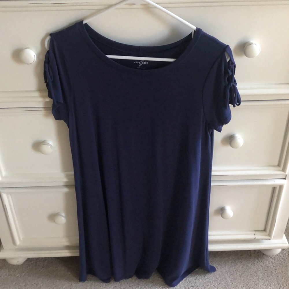 Navy T-Shirt Dress
